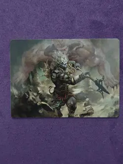 MTG Final Fantasy Art Series Kimahri, Valiant Guardian x1 NM Art Card - Image 1