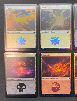 MTG - Edge of Eternities - Basic Land Set (10 Cards Total) - FOIL - Image 2
