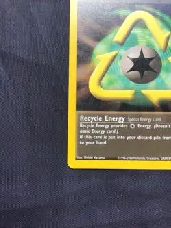 Pokemon Cards: Neo Genesis 1st Edition Rare: Recycle Energy 105/111 - Image 5