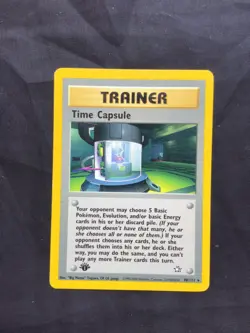 Pokemon Cards: Neo Genesis 1st Edition Rare: Time Capsule 90/111 - Image 1