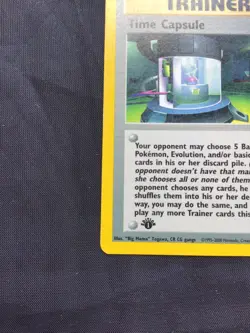 Pokemon Cards: Neo Genesis 1st Edition Rare: Time Capsule 90/111 - Image 5