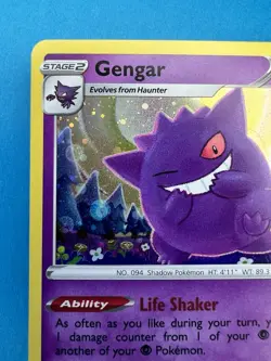 Gengar #SWSH052 SWSH: Sword & Shield Promo Cards Pokemon Holo Card - Image 3