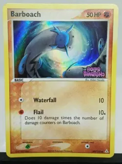 Barboach 60/110 Reverse HOLO EX Holon Phantoms Pokemon Card - NM - FREE SHIPPING - Image 1