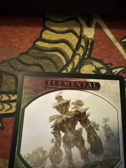 Mtg Magic Return To Ravnica Red Ink Splotch Misprint Error Token Card - Image 2