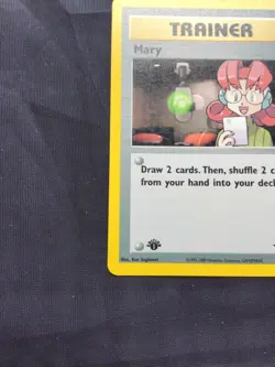 Pokemon Cards: Neo Genesis 1st Edition Rare: Mary 87/111 - Image 5