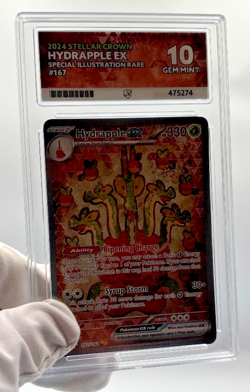 Pokemon Cards - ACE 10 Hydrapple Ex 167/142 - Stellar Crown SIR - PSA BGS CGC - Image 4