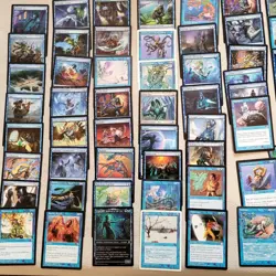 Heaven-to-Earth-Custom-Magic-Decks 100 Card Commander = Mythic Rare MERFOLK God - Image 3
