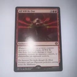All Will Be One 118/271 Red Enchantment Magic: The Gathering Card - Image 1