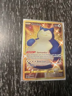 Pokemon TCG Snorlax Sword & Shield Chilling Reign Holo Card 224/198 Secret Rare - Image 2