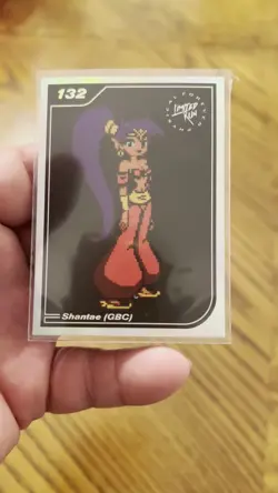 Shantae GBC Limited Run Games Silver Trading Card #132 New No Creases Tears Mint - Image 2