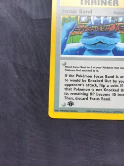 Pokemon Cards: Neo Genesis 1st Edition Rare: Focus Band 86/111 - Image 5