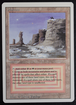 Plateau Magic Card Dual Land Revised MTG Reserved List - Image 3