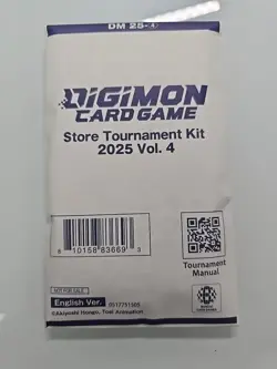Digimon Card Game - Store Tournament Kit 2025 Vol 4 - Sealed English - Image 1