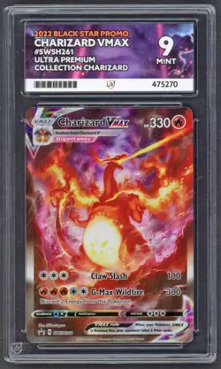 Pokemon Cards - ACE 9 Charizard Vmax SWSH261 - Ultra Premium Collection PSA BGS - Image 1