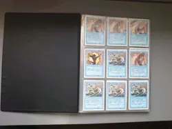 Magic The Gathering. 180 Revised Cards Only Mix In An Ultra Pro Collector Album - Image 1