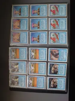 Magic The Gathering. 180 Revised Cards Only Mix In An Ultra Pro Collector Album - Image 3