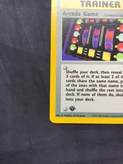 Pokemon Cards: Neo Genesis 1st Edition Rare: Arcade Game 83/111 - Image 5
