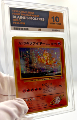 Pokemon Cards - ACE 10 Blaine's Moltres 146 - JPN Gym - PSA BGS - Image 3