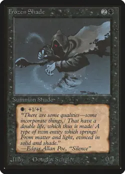 Frozen Shade Beta NM Black Common MAGIC THE GATHERING MTG CARD ABUGames - Image 1