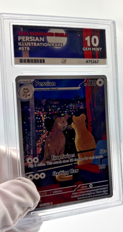 Pokemon Cards - ACE 10 Persian 078/064 - Shrouded Fable IR - PSA BGS CGC - Image 4