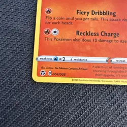 Scorbunny On The Ball Futsal Promo Card 004/005, Pokemon TCG - Image 3