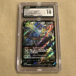 8 Card Graded lot Pokemon Japanese CGC slab lot 9 and gem mint 10 - Image 4