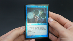 Ponder FOIL Retro MTG Card Time Spiral Remastered Magic: the Gathering - Image 2