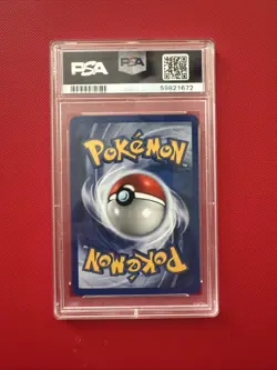 Pokemon TCG Heracross Neo Genesis First Edition PSA 7 - Image 2
