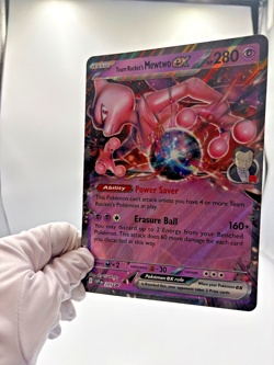 Pokemon Cards - Team Rocket's Mewtwo Ex 205 - JUMBO Promo SVP - Image 4