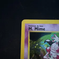 Pokemon TCG FRENCH Mr. M. Mime 6/64 Jungle Set, Vintage WOTC, LP! - Image 2