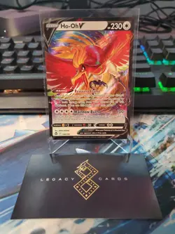 Ho-oh V 140/195 - SWSH: Silver Tempest Ultra Rare - Pokemon TCG (NM) - Image 1