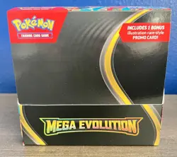 Pokemon TCG: Mega Evolution Enhanced Booster Box Display - Empty - Image 1