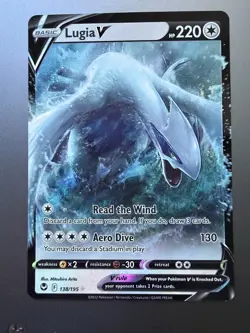 Lugia V (138/195) Ultra Rare | Pokemon TCG SWSH Silver Tempest | Near Mint - Image 1