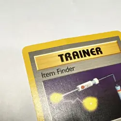 Pokemon: Item Finder #74/102 Base Set Rare Trainer Non HOLO WOTC - DMG - T65 - Image 2