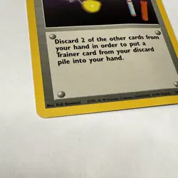 Pokemon: Item Finder #74/102 Base Set Rare Trainer Non HOLO WOTC - DMG - T65 - Image 3