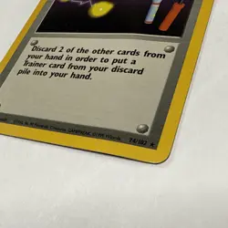 Pokemon: Item Finder #74/102 Base Set Rare Trainer Non HOLO WOTC - DMG - T65 - Image 4