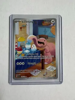 Lickitung 180/162 Illustration Rare Pokemon TCG Temporal Forces NM Condition - Image 3