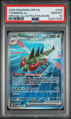 PSA 10 Destined Rivals Yanmega EX 228/182 SIR - UK first - Low Pop - Pokemon TCG - Image 1