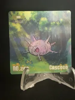 Pokemon Eif origin Gameboy Lenticular Wurmple- Dustox #ii - Image 2