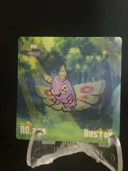 Pokemon Eif origin Gameboy Lenticular Wurmple- Dustox #ii - Image 3