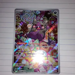 Morpeko 206/182 Paradox Rift Full Art Holo Illustration Rare Pokemon TCG - Image 1