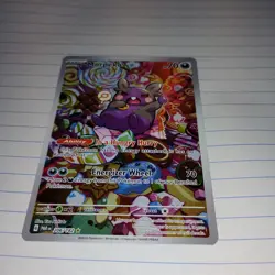 Morpeko 206/182 Paradox Rift Full Art Holo Illustration Rare Pokemon TCG - Image 2