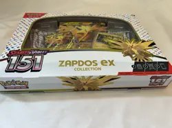 Pokemon 151 Box Zapdos EX Collection Box Scarlet & Violet TCG Sealed - Image 2