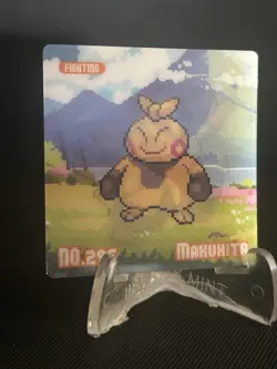 Pokemon Eif origin Gameboy Lenticular Makuhita/hariyama #ii - Image 1