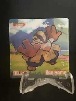Pokemon Eif origin Gameboy Lenticular Makuhita/hariyama #ii - Image 2