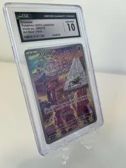 Pokemon Japanese Drowzee 86/78 Violet Ex Art Rare Holo Graded CGC 10 - Image 3