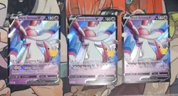 3 x 2021 Pokemon Celebrations Dark Sylveon V SWSH134 Black Star Promo- NM - Image 1