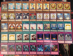 YUGIOH - FAIRY DECK - BOUNTIFUL ARTEMIS, DARKLORD DESIRE, HARVEST ANGEL WISDOM ~ - Image 1
