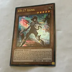 JUSH-EN031 K9-17 Izuna Ultra Rare Near Mint 1st edition - Image 3