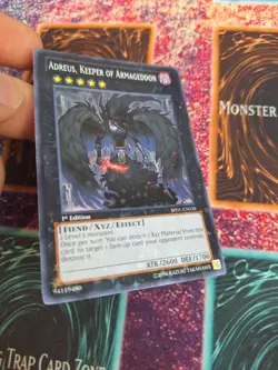 Yu-Gi-Oh! Adreus, Keeper of Armageddon BP01-EN030 Starfoil Rare 1st Edition NM - Image 2